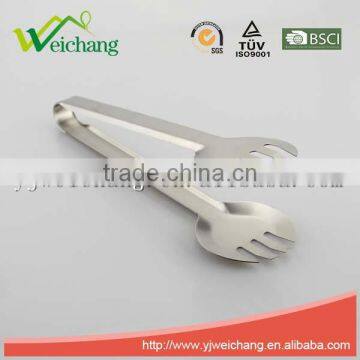 WCFT056B Premium Utility Whole Stainless Steel Spring Tongs Food Tongs Salad Tongs Low Price photo-2