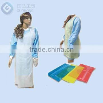 LDPE HDPE Disposable Kitchen Plastic Apron/PE bibs