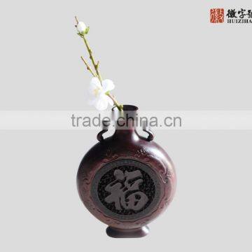 antique style handmade wooden decoration perfume bottle