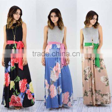 cheap evening Ball gowns Long dress maxi Comfortable classic Sleeveless Floral designer gowns