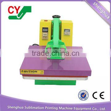 China Sales Low Price Manual T-shirt Printing Press Resistant Heat Transfer Machine photo-4