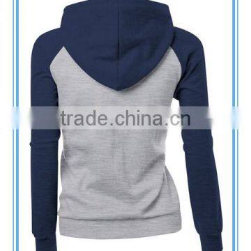 Long Sleeve Two Colors Ladies Fashion Hoodie