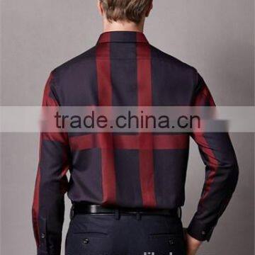 New Design Buffalo Plaid Cotton Men Shirt BSL0065 photo-2