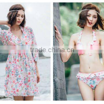 (Trade Assurance) new design custom push up lovely swimwear