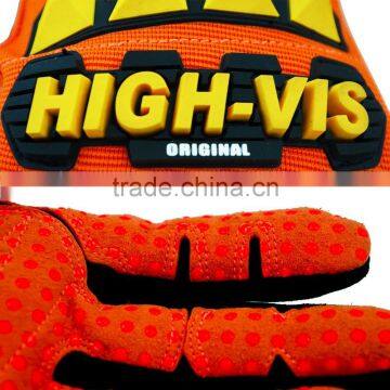 Seibertron High-vis Impact Protection Safety Gloves Oil and Gas Hand Gloves Industrial Hand Gloves photo-4