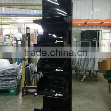 Unique Black Acrylice and Steel Golf Ball Box Display Stand photo-6