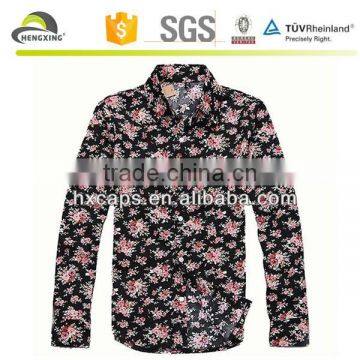 Longsleeve All Over Print Floral Latest Shirt Designs for Men photo-3
