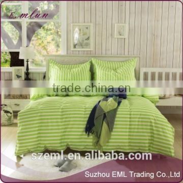 Summer style cotton bedding set / twin Full Queen size duvet cover set / reactive printed bed linen flat sheet bedclothes