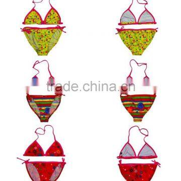 China Wholesale Children Cute Printed Micro Bikini photo-4