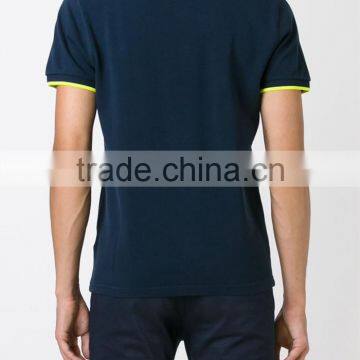 Mens Formal Polo Shirt Design With Yellow Stripe Wholesale China photo-3