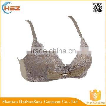 HSZ-58067 Wholesale Latest Design Women Underwear Bra Ladies Full Cup Bras