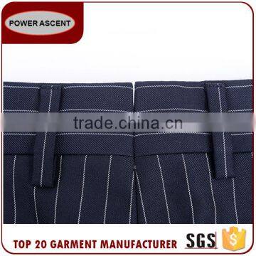 Custom Design New Style Men Suit And Low Price Stripped Arrow Lapel 2 Button Formal Suits photo-4