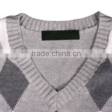Wholesale Knit Pink Cool Sweater Vests photo-3