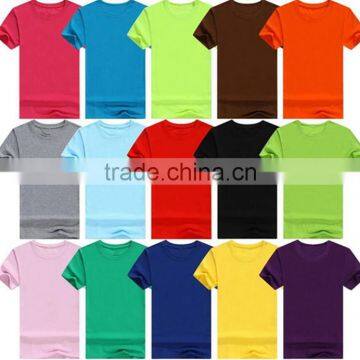 Cheap Garments Womens Custom Summer Solid T-shirts photo-3