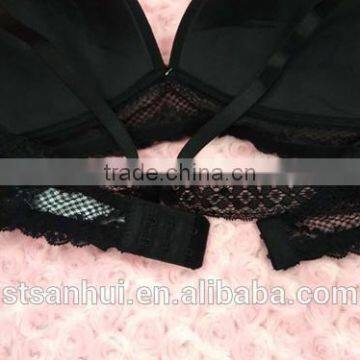 Hot Popular Ladies Fashion Mesh Bra With Lace photo-5