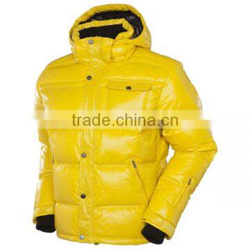 Mens High Quality Shiny Down Jacket photo-2