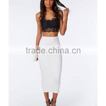 Delicate Eyelash Zip Back Lace Bralet Women Lace Top photo-4