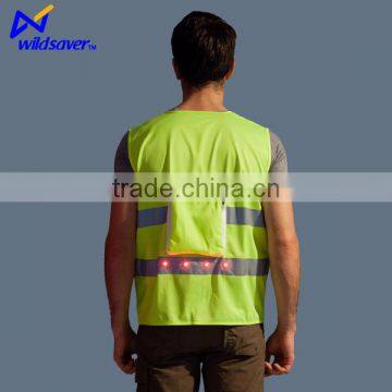 Waterproof Green Traffic Safety Vest Match hi Vis Working Outdoors Safety photo-6