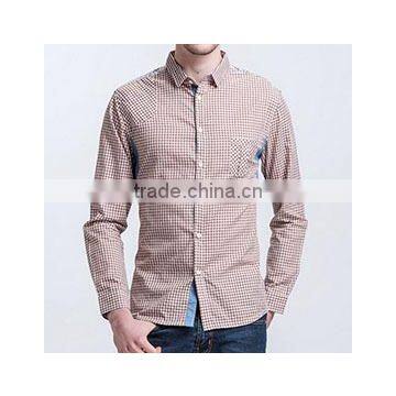 Stylish Checked Cotton long sleeve Shirts For Man