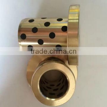 Flanged JFD graphite self lubricating bronze bushing bearing