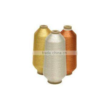 hot selling wholesale pure gold metallic yarn, metallic thread, yarn