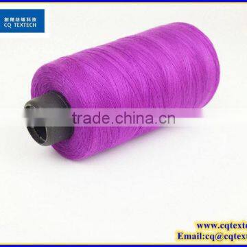 Hot Selling Low Shrinkage Dyed 40/2 Polyester Sewing Thread photo-3
