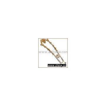 Brass Curtain Holder