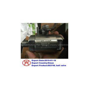 316L ball valve