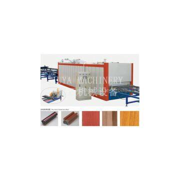 aluminum sheet wood grain transfer machine