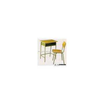 School Chair and Desk A-14