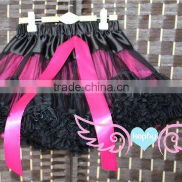 Factory Tutu Dancewear Two Layers Different Colors Pettiskirt photo-3