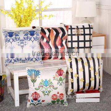 2017 new design print cushion cover