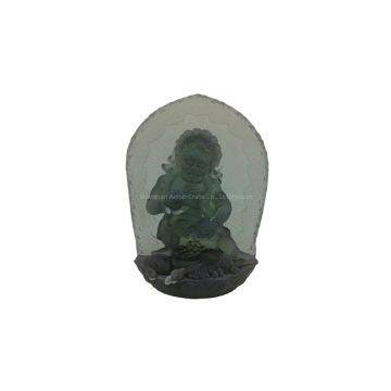 Liu li (Colored Glaze) Gray Mammon