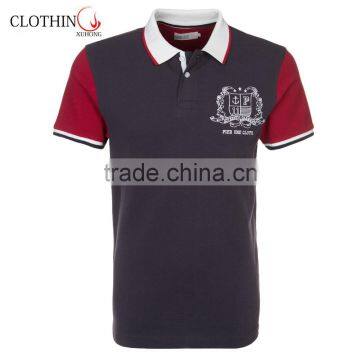 Fashion design good quality school student polo shirt