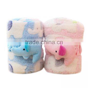 Fancy Printed Elephant Baby Blanket photo-6