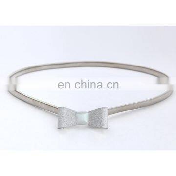 Hot Sell Bow Decorative Accessories Waist Dress Belt Thin Belt photo-5