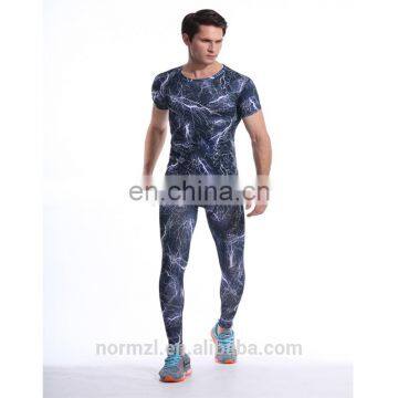Free Design Wholesale Men Joggers Compression Men Gym Wear photo-3