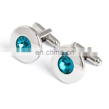 Fashion luxurious eourope crystal cufflinks diamond wedding cufflinks