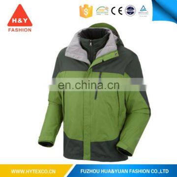 Waterproof & Wind-resistant Men's 3 in 1 Outdoor Jacket- 6 Years Alibaba Experience