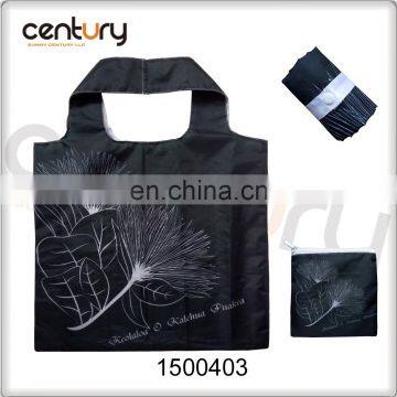 Reusable foldable shopping bag for nylon