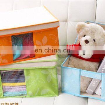 High Quality New Arrivals Non-woven Sundries Storage Box Multipurpose Folding Organizer Children Toy Box S M L photo-6