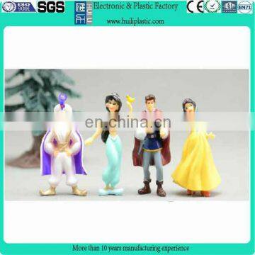 Hot selling anime cartoon princess figure/ custom cartoon characters