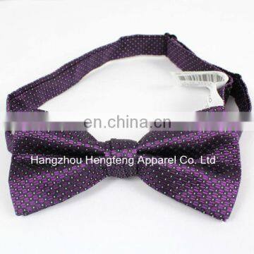 Purple Silk Bow Tie high quality low price