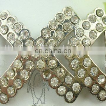 high quality rhinestone buckles for wedding invitations ribbon