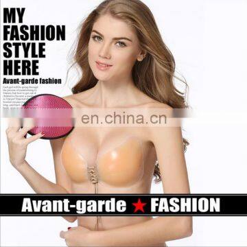 Strapless Self Adhesive Silicone Invisible Push-up Bra photo-2