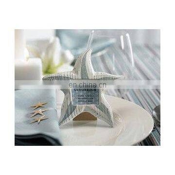 "Nature's Bounty" Wooden Starfish Frame/Place Card Holder v