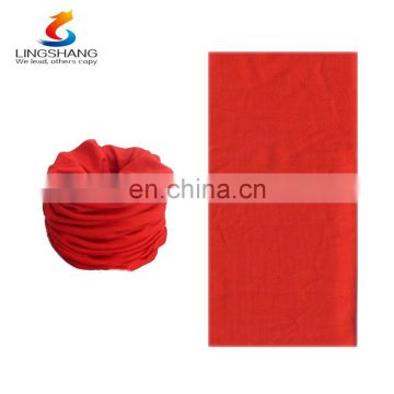 hot sale new products for 2016 lingshang neck tube seamless bandana,custom tubular bandana