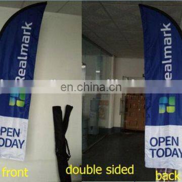 Polyester Beach Flag for Promo and Advertising photo-5