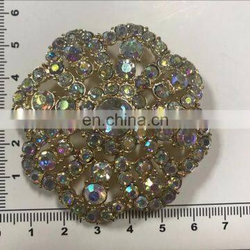 High Quality Fancy Round Diamante Crysta Bulkl Rhinestone Buttons photo-5