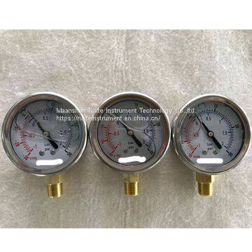 63mm Stainless Steel Compound Pressure Gauge